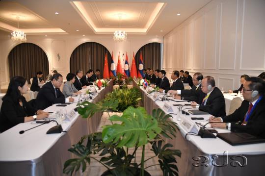 Laos, China Strengthen Bilateral Cooperation 